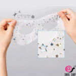 THE SAEM Тканевая маска для кожи вокруг глаз Iceland Glitter Eye Goggle Mask