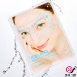 THE SAEM Тканевая маска для кожи вокруг глаз Iceland Glitter Eye Goggle Mask