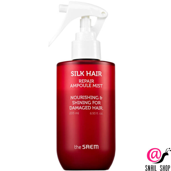 THE SAEM Спрей-сыворотка для волос ампульный восстанавливающий Silk Hair Repair Ampoule Mist