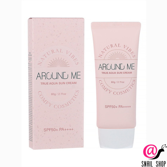 WELCOS Крем солнцезащитный Around Me True Aqua Sun Cream