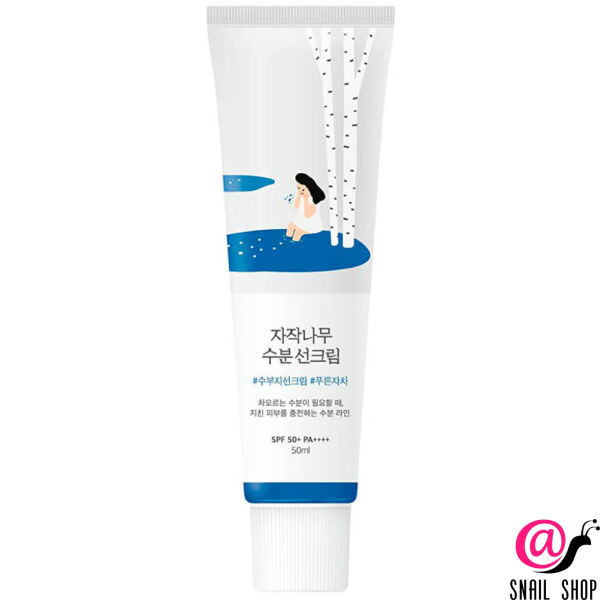 ROUND LAB Увлажняющий санскрин с берёзовым соком Birch Juice Moisturizing Sunscreen SPF50+ PA++++