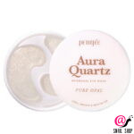 PETITFEE Патчи охлаждающие против морщин и отеков Aura Quartz Hydrogel Eye Mask Pure Opal