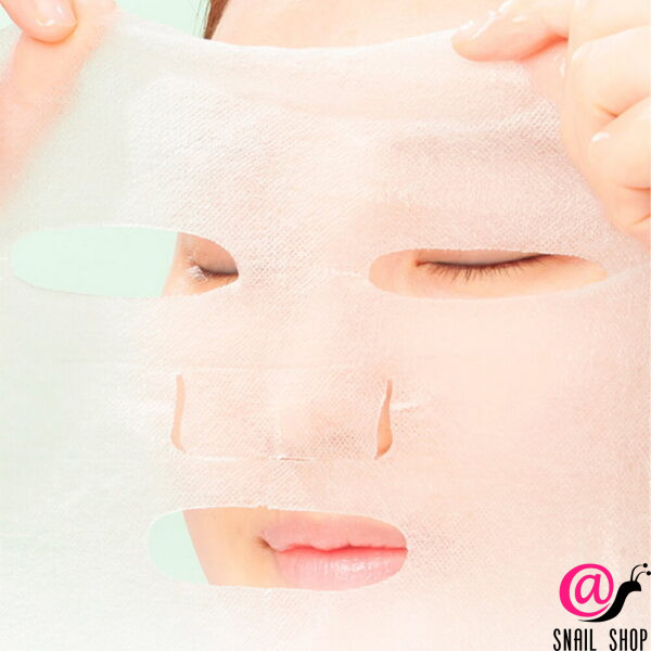 JM SOLUTION Тканевая маска успокаивающая с коллагеном Mask Pure Fish Collagen Green Firming