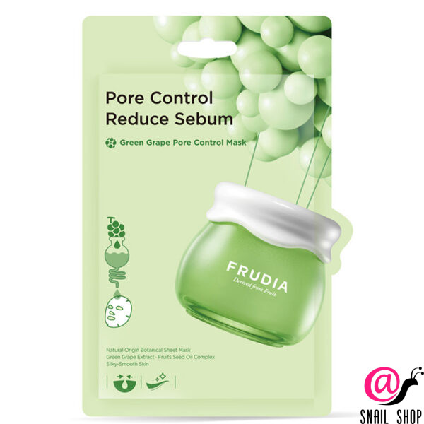 FRUDIA Маска для лица с зеленым виноградом Green Grape Pore Control Mask