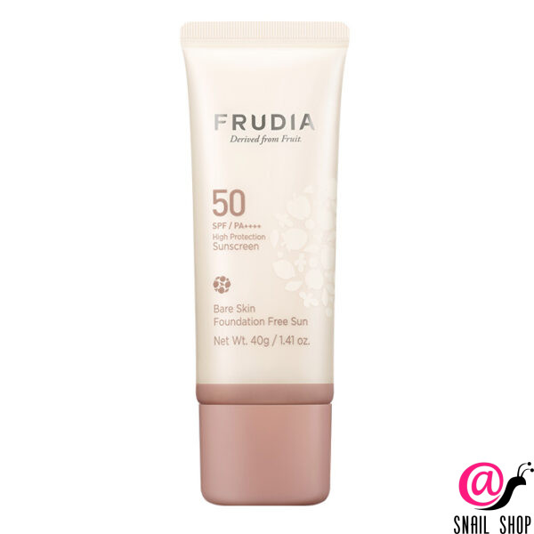 FRUDIA Тональная основа для естественного макияжа SPF 50, PA++++ Bare Skin Foundation Free Sun