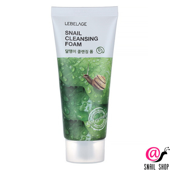 LEBELAGE Пенка для лица с муцином улитки Cleansing Foam Snail