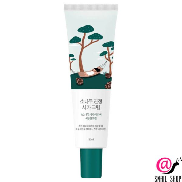 ROUND LAB Крем с экстрактами сосны и центеллы для проблемной кожи Pine Calming Cica Cream