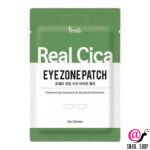 PRRETI Тканевые успокаивающие патчи с центеллой Real Cica Eye Zone Patch