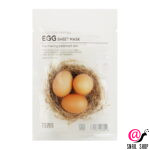 TENZERO Тканевая маска для сужения пор Solution Firming Egg Sheet Mask