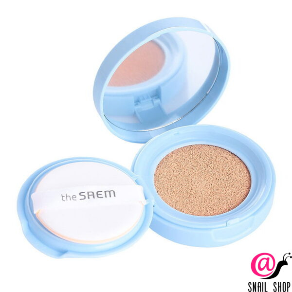 THE SAEM Кушон для маскировки пор Saemmul Perfect Pore Cushion 01 Light Beige