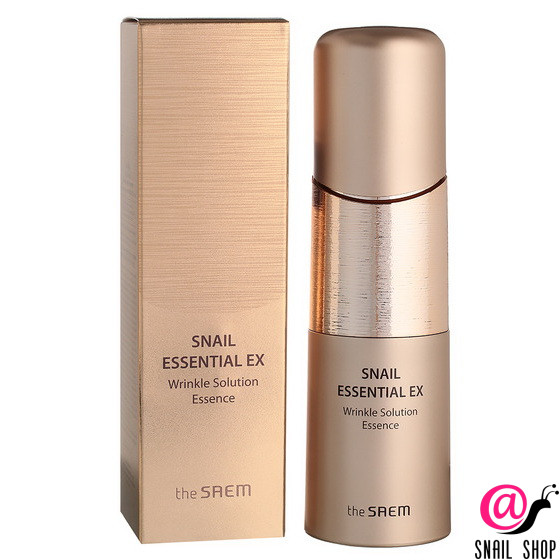 THE SAEM Эссенция для лица антивозрастная Snail Essential EX Wrinkle Solution Essence