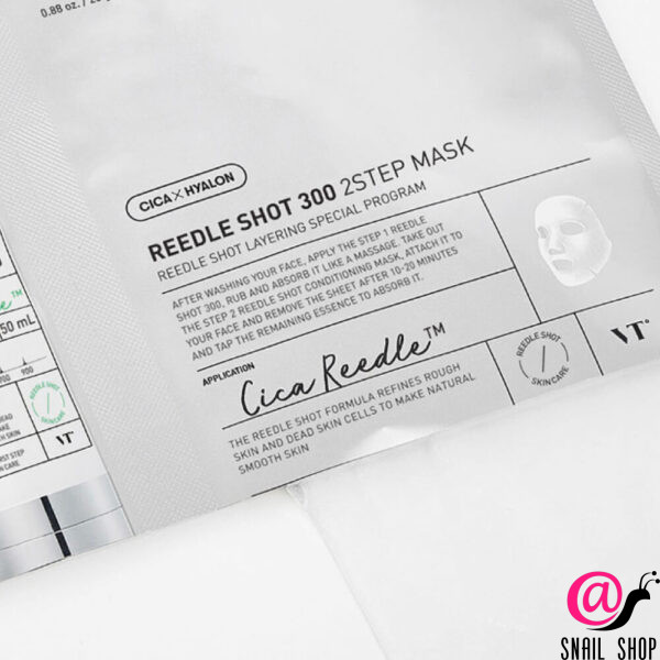 VT Cosmetics Интенсивная двухфазная маска с микроиглами Reedle Shot 300 2Step Mask