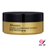 JM SOLUTION Гидрогелевые патчи с шёлком и золотом Golden Cocoon Home Esthetic Eye Patch