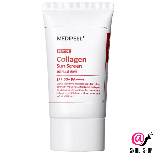 MEDI-PEEL Солнцезащитный крем с пробиотиками Red Lacto Collagen Lifting Sun Screen SPF50+PA++++