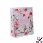 Пакет подарочный ламинированный, упаковка, With love, ML 21х 25 х 8 см