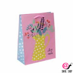 Пакет подарочный ламинированный, упаковка, With love, MS 18 х 23 х 8 см