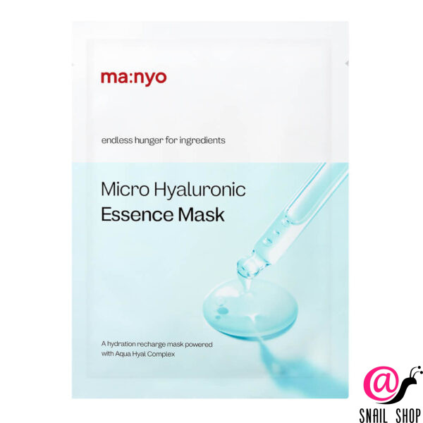 MANYO Тканевая маска для лица с гиалуроновой кислотой Micro Hyaluronic Essence Mask