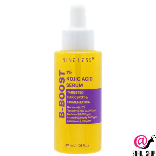 NINE LESS Сыворотка для сияния кожи с койевой кислотой B-Boost 1% Kojic Acid Serum