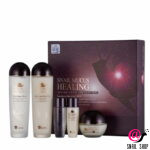 BERGAMO Набор средств питательный с муцином улитки Ellelhotse Nutrition Snail Skin Care Set