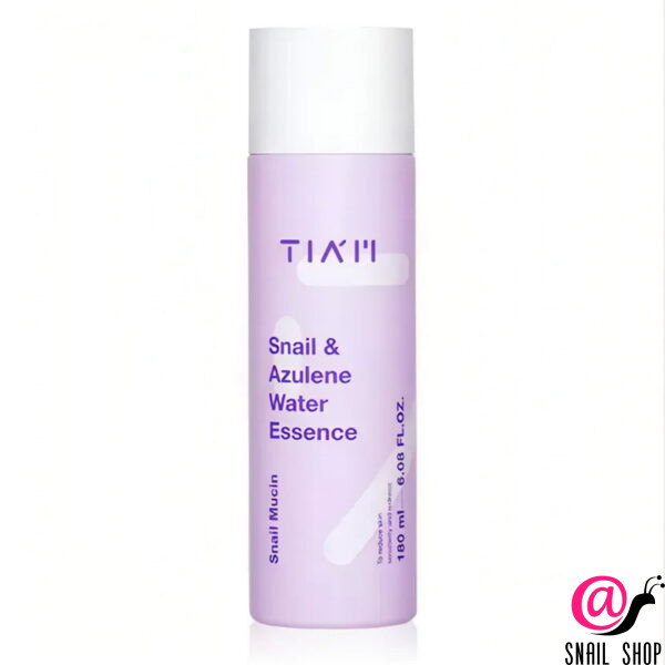 TIAM Тонер-эссенция с муцином улитки и азуленом Snail & Azulene Water Essence