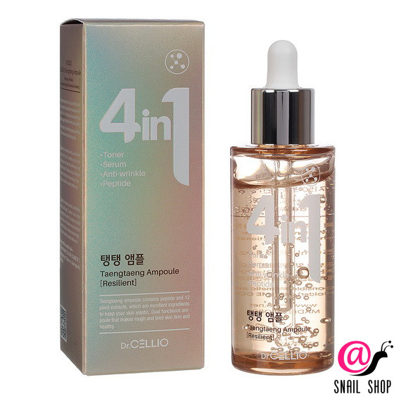 DR. CELLIO Сыворотка для лица с пептидами G50 4 In 1 Taengtaeng Ampoule