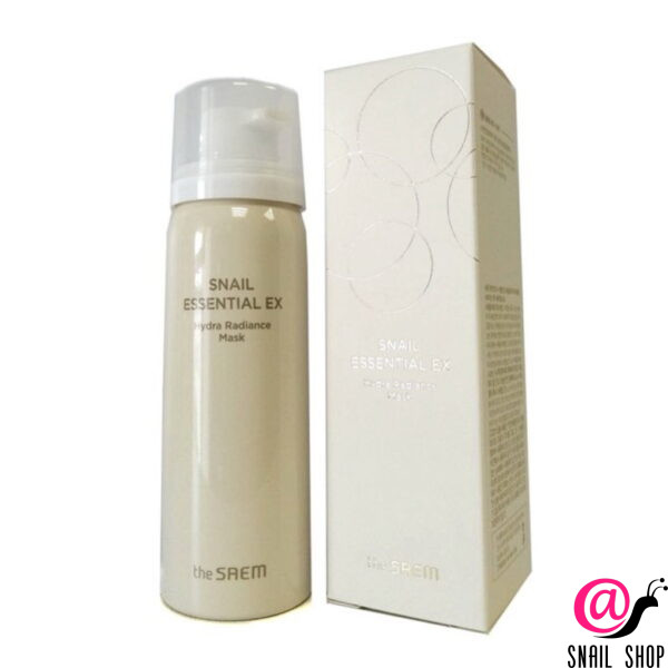THE SAEM Несмываемая маска для лица с муцином улитки Snail Essential EX Hydra Radiance Mask