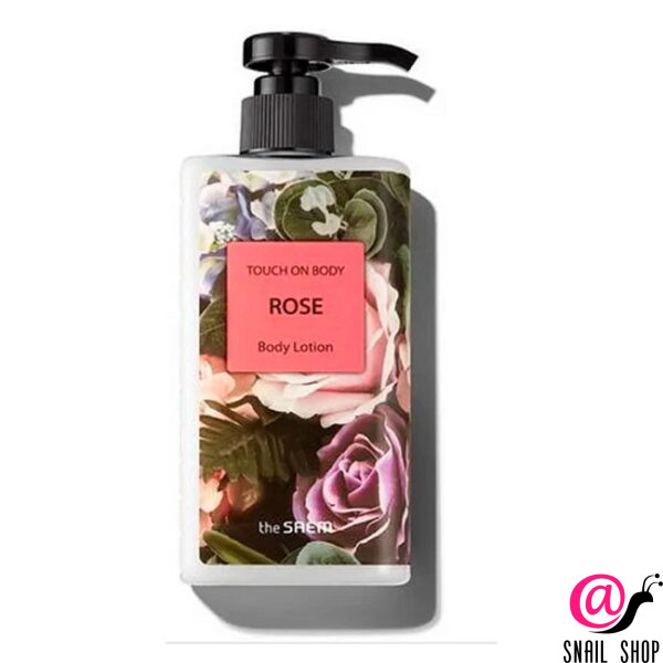 THE SAEM Лосьон для тела Touch On Body Body Lotion ROSE