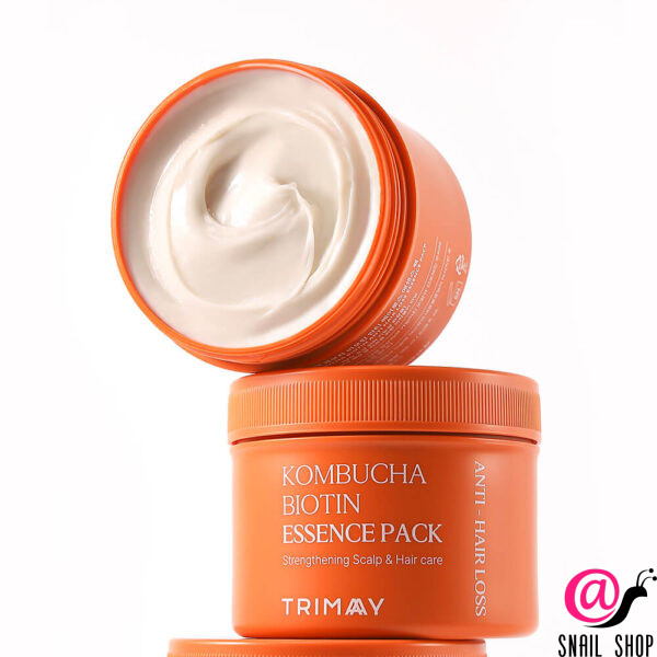 TRIMAY Маска от выпадения для волос и кожи головы Kombucha Biotin Anti-Hair Loss Essence Pack