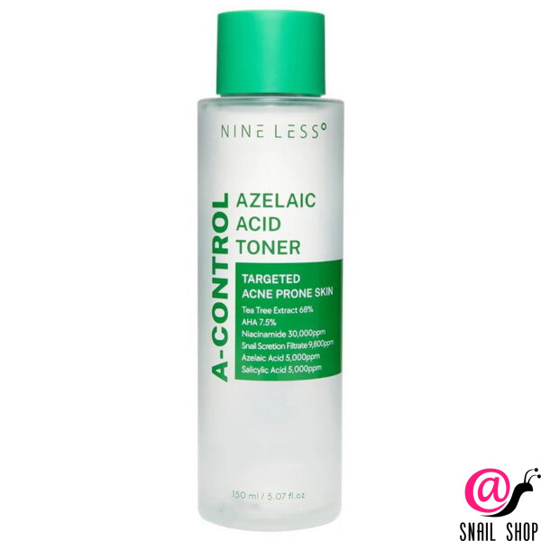 NINE LESS Тонер с азелаиновой кислотой для проблемной кожи A-Control Azelaic Acid Toner
