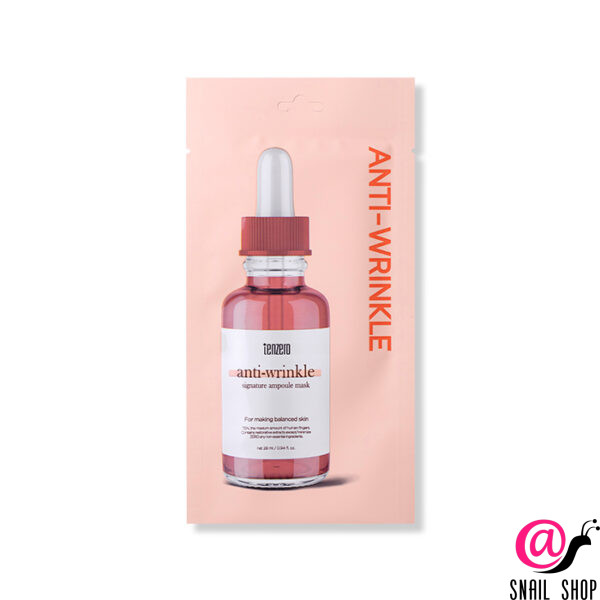 TENZERO Ампульная маска против морщин Anti-Wrinkle Signature