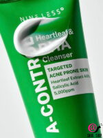 NINE LESS Пенка очищающая для проблемной кожи A-Control Heartleaf & BHA Cleanser