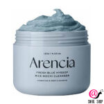 ARENCIA Пенка для глубокого очищения кожи с глиной Fresh Blue Hyssop Rice Mochi Cleanser