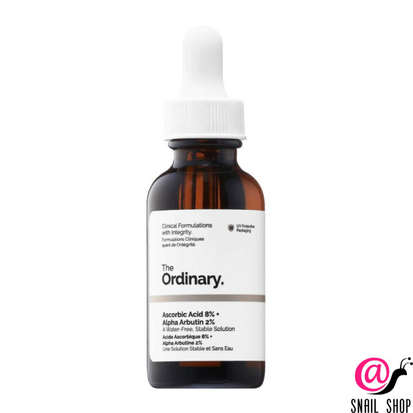 The Ordinary Отбеливающая сыворотка с антивозрастным эффектом Ascorbic Acid8%+Alpha Arbutin2%