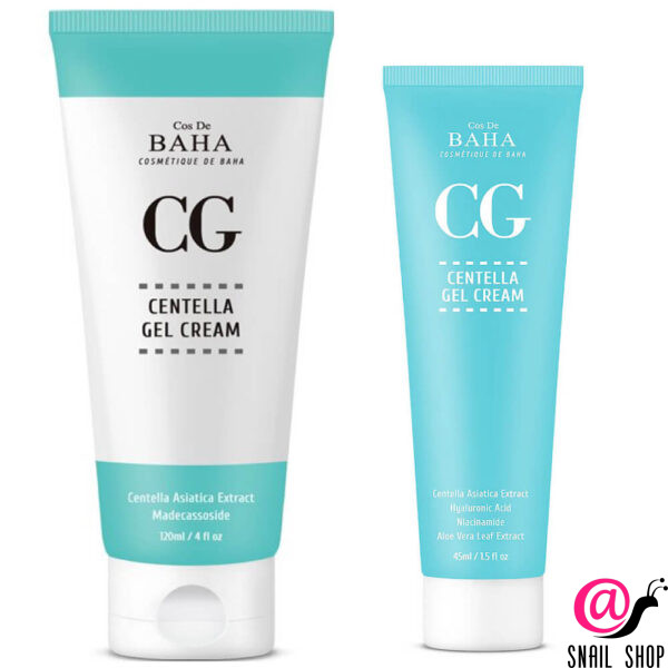 COS DE BAHA Восстанавливающий гель-крем для лица с центеллой Centella Gel Cream