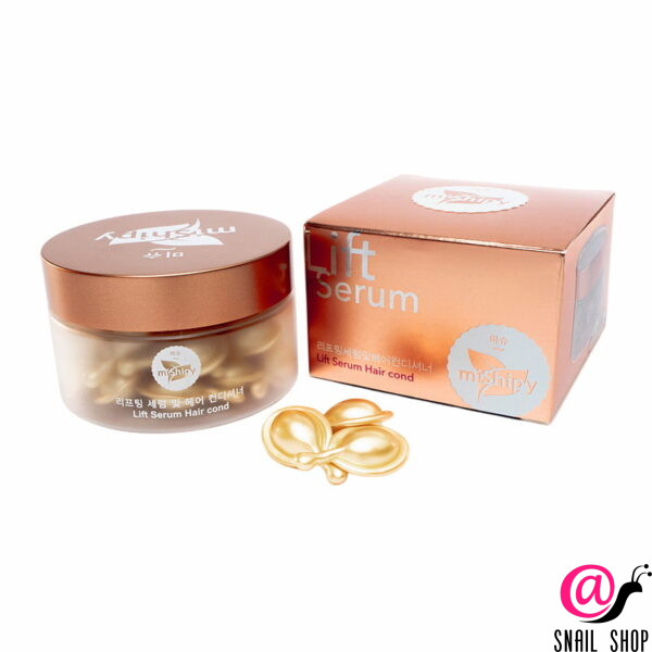 MISHIPY Сыворотка в капсулах для волос ГРИБ ЛИНЧЖИ И ПИОН Lift Serum Hair Cond, 30 капсул