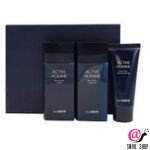 THE SAEM Набор уходовый для мужской кожи лица Active Homme Blue Hydro Skin Care 2 Set