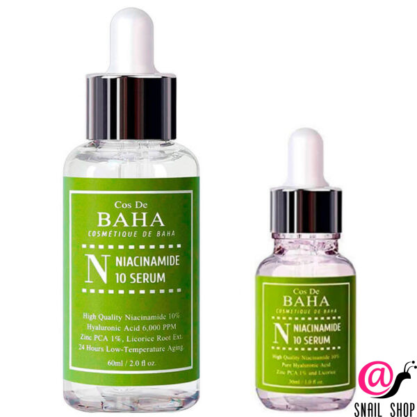COS DE BAHA Противовоспалительная сыворотка для жирной кожи Niacinamide 10 Serum
