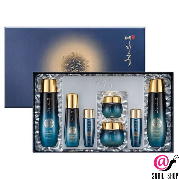 BERGAMO Набор для лица с маточным молочком 5 предметов Hwang Hoo Bin Royal Jelly Skin Care