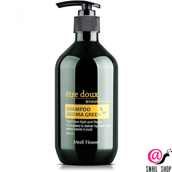 MEDI FLOWER Шампунь против выпадения волос Etre Doux Hair Shampoo Aroma Green