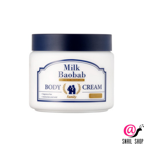 MilkBaobab Крем для тела глубокоувлажняющий Family Body Cream