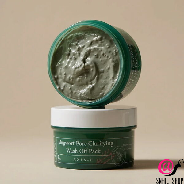 AXIS-Y Глубоко очищающая глиняная маска с полынью Mugwort Pore Clarifying Wash Off Pack