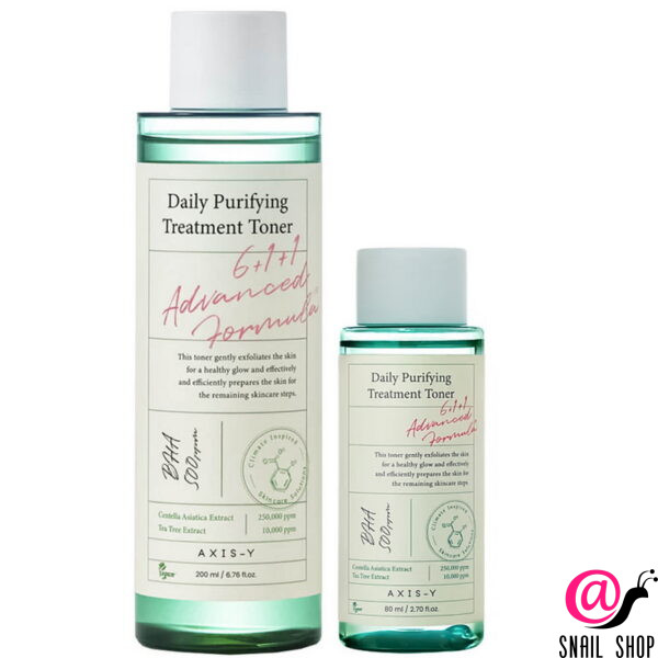 AXIS-Y Тоник для проблемной кожи с центеллой и BHA-кислотой Daily Purifying Treatment Toner