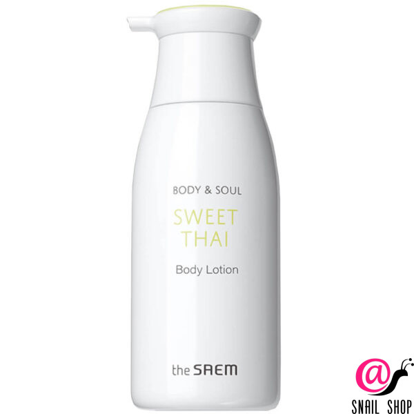 THE SAEM Лосьон для тела с ароматом тропических фруктов Body & Soul Sweet Thai Body Lotion