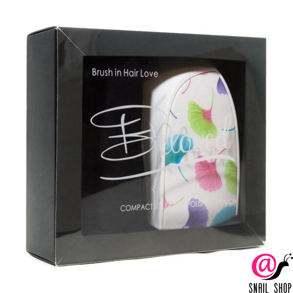 NAIL ART Расческа массажная в футляре с зеркалом Beloved, жасмин