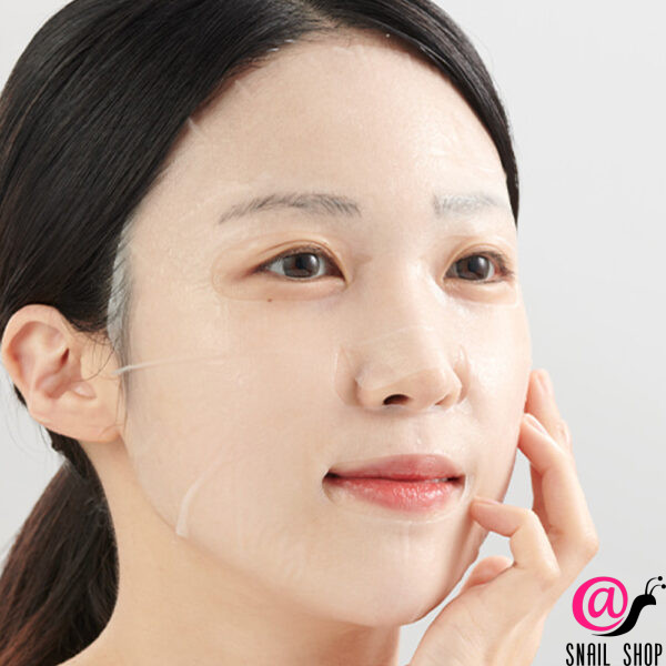JM SOLUTION Тканевая премиум-маска с муцином улитки Active Pink Snail Whitening Mask Premium