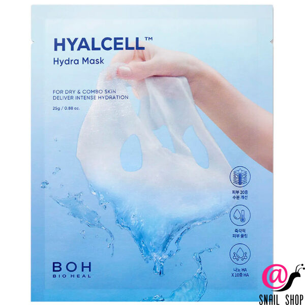 BIOHEAL BOH Интенсивно увлажняющая тканевая маска Hyacell Hydra Mask