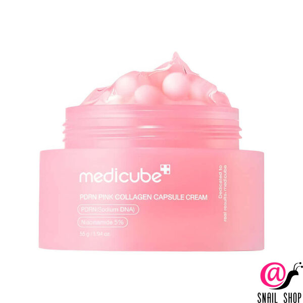 MEDICUBE Крем капсульный увлажняющий PDRN Pink Collagen Capsule Cream