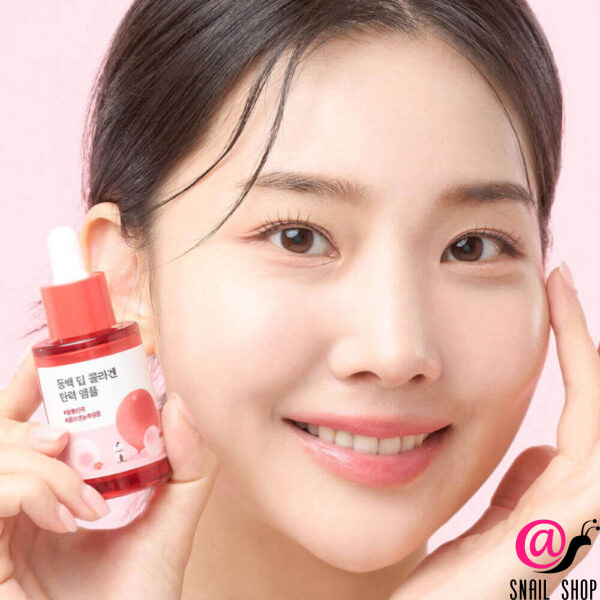 ROUND LAB Ампула укрепляющая коллагеновая с камелией Camellia Deep Collagen Firming Ampoule