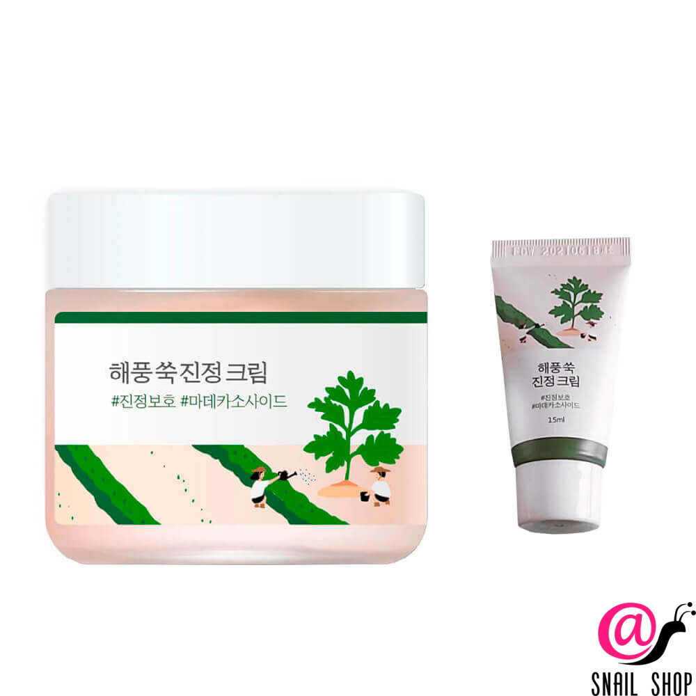 ROUND LAB Крем успокаивающий с полынью Mugwort Calming Cream ROUND LAB Крем успокаивающий с полынью Mugwort Calming Cream