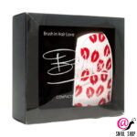 NAIL ART Расческа массажная в футляре с зеркалом Beloved, губки
